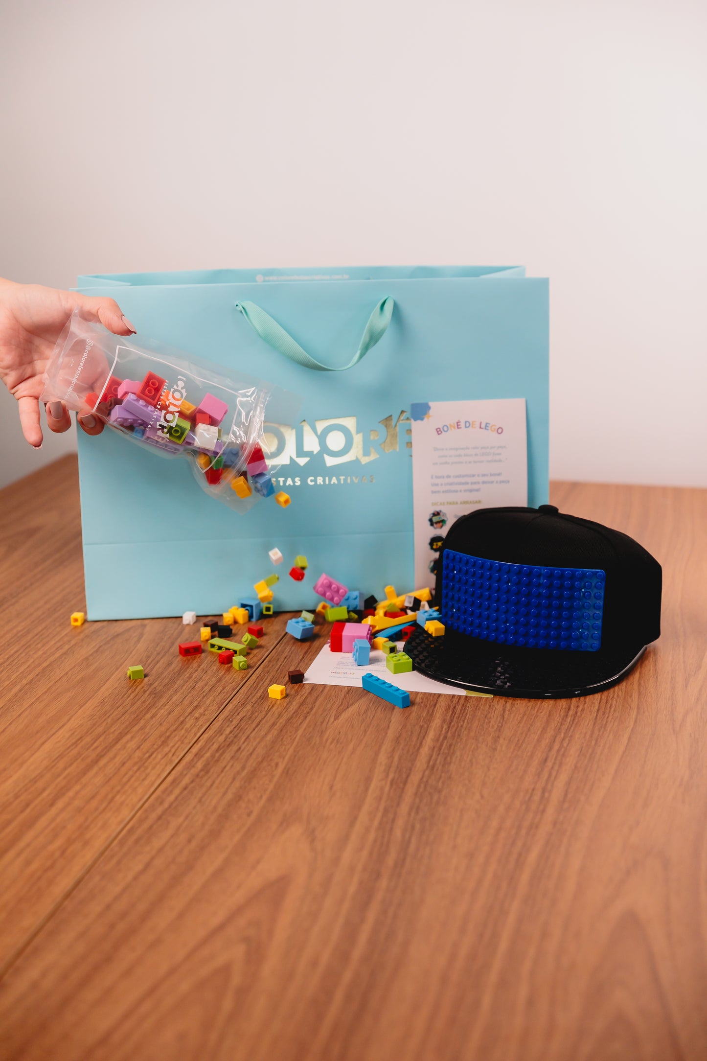 KIT BONÉ DE LEGO